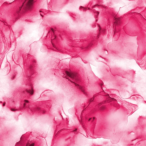 Absztrakt Akvarell Folyékony Folt Luxus Háttér Kézzel Rajzolt Rózsaszín Folyadék — Stock Fotó