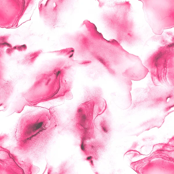Abstracto Acuarela Líquido Mancha Fondo Lujo Manchas Fluido Rosa Dibujado —  Fotos de Stock