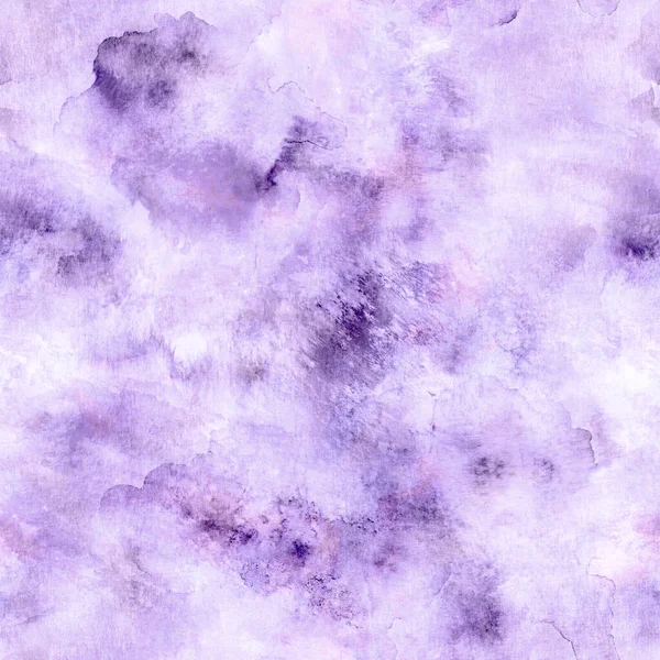 Abstracto Fondo Cielo Acuarela Dibujado Mano Manchas Lavanda Púrpura Salpicaduras —  Fotos de Stock