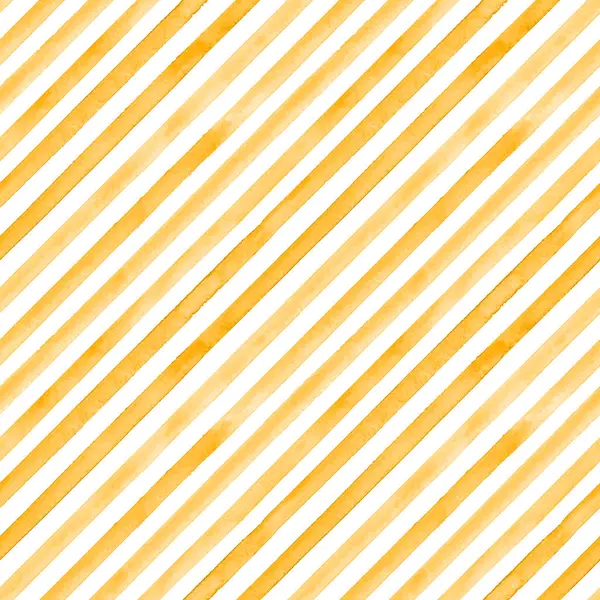 Watercolor Stripe Seamless Pattern Orange Stripes Background Watercolour Hand Drawn — Stock Photo, Image