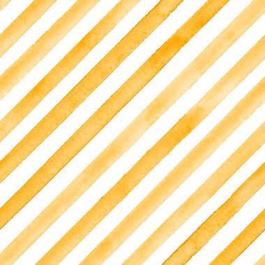 Suluboya çizgileri pürüzsüz desen. Turuncu çizgili arka plan. Suluboya el çizgili doku. Kumaş tasarımı, tekstil, kumaş, duvar kağıdı, ambalaj, fayans için Cadılar Bayramı baskısı