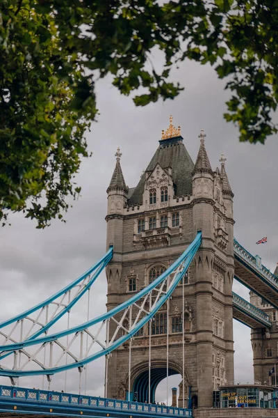 London Großbritannien Juli 2023 Blick Auf Die Tower Bridge Durch — Stockfoto
