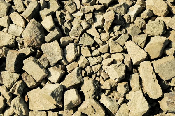 阳光下的石头碎片 石头背景 — 图库照片