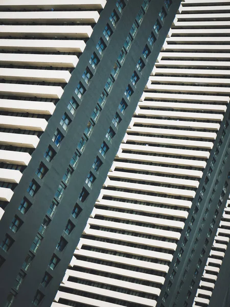 Vollständiges Bild Eines Modernen Gebäudes Von Außen — Stockfoto