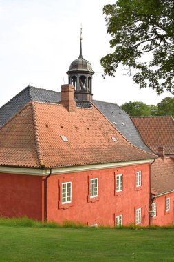 Kopenhag 'daki Kastellet' in güzel mimarisi.