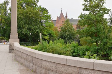 Malmö 'de bir köprünün parçası