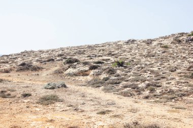 Ayia Napa 'daki deniz çölü manzarası