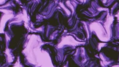 Hareket eden neon siberpunk zarif ışıldayan arka plan. Herhangi bir proje için mor bulutlu ya da sıvı taklit videosu. 