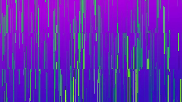 Transformando Linhas Néon Dinâmico Arte Verde Rosa Azul Linhas Verticais — Fotografia de Stock