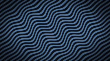 Soyut dinamik dalgalı mavi arkaplan. 4k döngüsü videosu. Kusursuz yüksek kalite 4K görüntü.