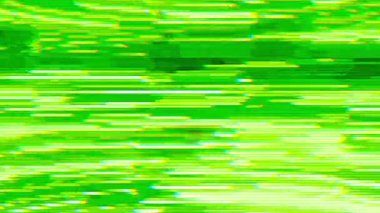 Arızalı renkli yeşil çizgiler, soyut fütüristik hareket arka plan animasyonu devrede. Yüksek kaliteli FullHD görüntüler.