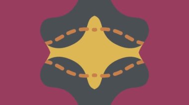 Hareket eden noktalı efekt siber punk yer değiştirme yanardöner arka plan. Projeniz için video fx. 