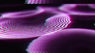 Sıradan bir kaleydoskop soyut geometrik hata efekti bilim kurgu halüsinojenik yanardağ arka planı. Yaratıcı iş sunumu video konsepti.