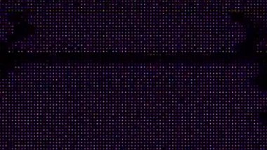 Soyut arızalı geometrik yer değiştirme efekti bilim-kurgu hatası iş sunumu kavramsal arka plan. Yaratıcı kullanım için modern modern fütüristik görüntüler. 