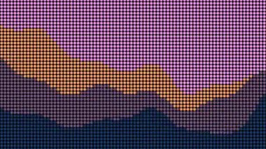 Gürültü vintage piksel soyut arkaplan, 8-bit retro siber oyun arkaplanı, mozaik geometrik şekiller.