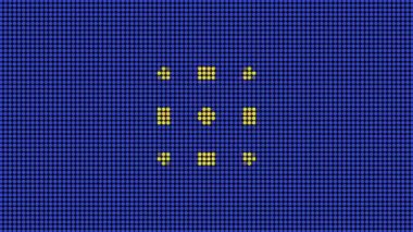 Gürültü vintage piksel soyut arkaplan, 8-bit retro siber oyun arkaplanı, mozaik geometrik şekiller.