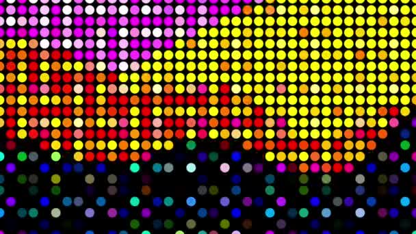 Шум Старовинний Піксельний Абстрактний Фон Бітовий Ретро Кібер Відеоігровий Фон — стокове відео