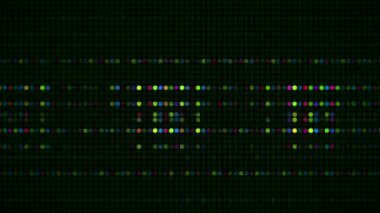 Sinyal hatası, analog TV pikseli, ses bozulması yok. Dijital parazit, soyut vhs sinyal taklidi. Kırık anten, obje etkisi.
