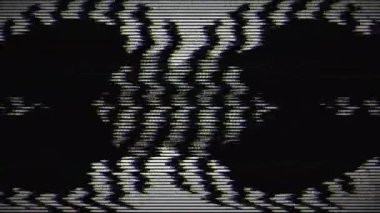 Monokrom. Sinyal hatası yok. Analog TV pikseli ses bozulması. Dijital parazit, soyut vhs sinyal taklidi. Kırık anten, obje etkisi.