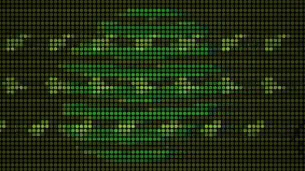 Pas Problème Signal Analogique Pixel Distorsion Bruit Interférence Numérique Imitation — Video