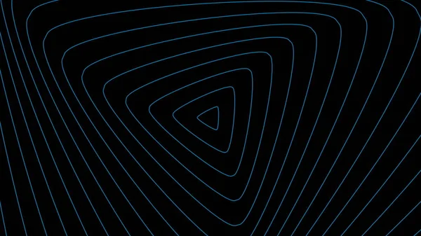 Geometryczny Cyfrowy Bitowy Psychodeliczny Projekt Elementu Geometrycznego Nowoczesny Neonowy Tunel — Zdjęcie stockowe