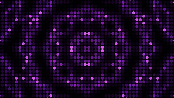 Casual Bitowe Kropki Pixel Podkreślają Cyberpunk Marzycielski Opalizujące Tło Transformacje — Zdjęcie stockowe