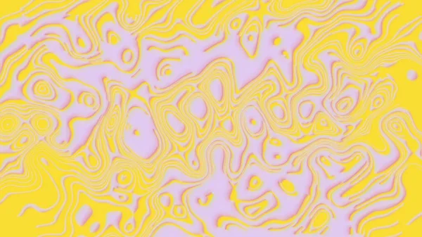 抽象波線の概念的な背景は 最小限の液体レトロな形カラフルなストライプ 現代的な滑らかな色の壁紙 — ストック写真