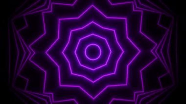 Süslü geometrik mandala desenli fantezi fraktal arka plan. Soyut kaleydoskop.