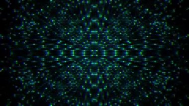 Süslü geometrik mandala desenli fantezi fraktal arka plan. Soyut kaleydoskop.