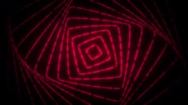 Soyut girdap çizgisi geometrik sanat, dinamik fütüristik arka plan, neon ışıklı şekilli modern tünel.