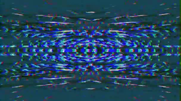 Kaleidoskop Moderní Ornament Abstraktní Pozadí Tunelu Dynamický Zdobné Smyčky Vzor — Stock video