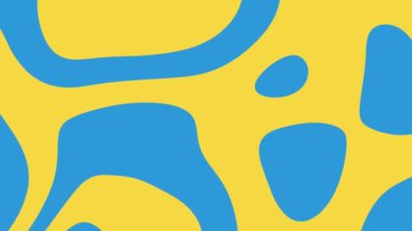 Sıvı soyut dinamik yaratıcı arka plan. Parlak dijital sanat, modern tasarım projesi için geometrik şekil. 