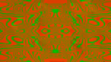 Kaleydoskop soyut İllüzyon Gerçeküstü Yolculuk. Sonsuz soyutlama parlıyor. Farklı kullanım için sihirli gezi görüntüleri.