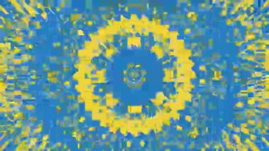 Kaleydoskop soyut İllüzyon Gerçeküstü Yolculuk. Sonsuz soyutlama parlıyor. Farklı kullanım için sihirli gezi görüntüleri.