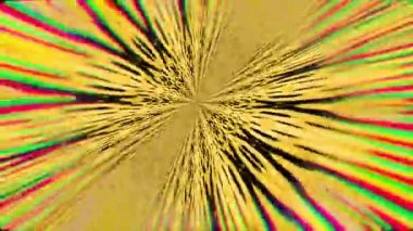 Psikedelik kötü seyahat, holografik yanardöner renkler, iş sunumu için hızlı kozmik yolculuk, web sitesi veya sosyal medya.