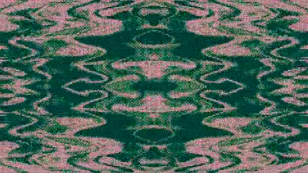 Illusionary Background Psychedelic Combination Shining Endless Kaleidoscope Hypnotic Flight Magic — Vídeo de stock