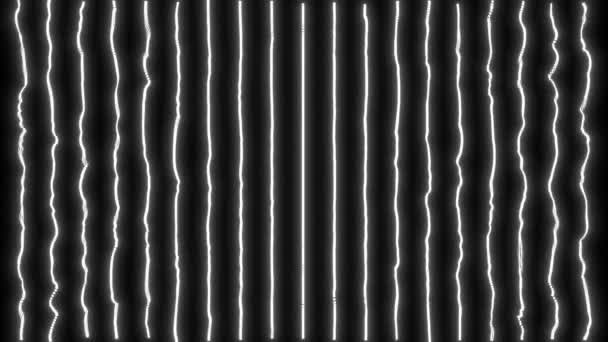 Garis Art Abstrak Gelombang Geometris Latar Belakang Cair Tekstur Dinamis — Stok Video