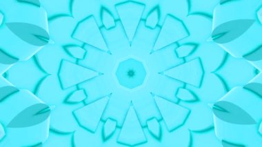 Kaleidoscope Pattern Geometrical Surrealistic Substance. Flashing fantasy mandala. Hypnotic psychedelic video for different usage. 