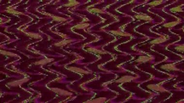 Çok renkli psikedelik soyutlama, parazit gürültülü, zarif, ışıltılı arka plan. Trend projeler için hasarlı GPU taklidi. 