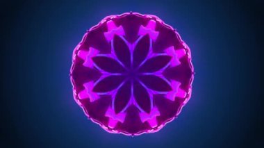 Surrealistic abstract meditation fractal background. Trendy artistic ornament, creative 3d visualization.