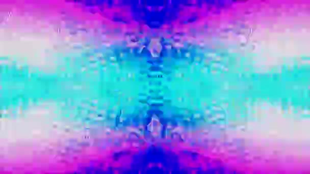 Pattern Geometrical Surrealistic Substance Flashing Fantasy Mandala Hypnotic Tunnel Video — Video