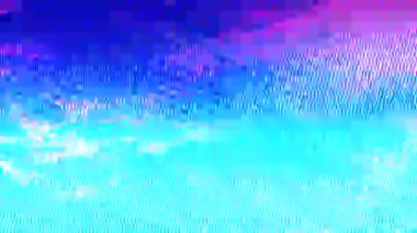 Çok renkli psikedelik soyutlama, parazit gürültülü, zarif, ışıltılı arka plan. Trend projeler için hasarlı GPU taklidi. 