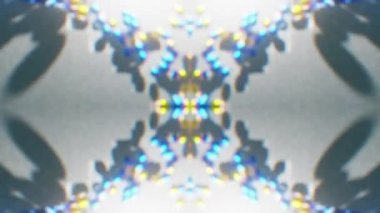 Optical geometric effect, abstract shapes, psychedelic dynamic element pattern. Creative motion background.