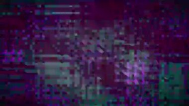 Vibrant light effects shining behind glass blocks footage. Ideal for website backgrounds, advertisements, or product displays. 