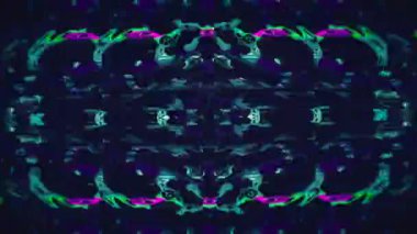 Intense light effects shining behind glass blocks stock footage. Ideal for music videos, advertisements, or futuristic projects. 