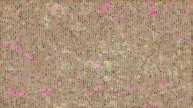 Analog video artifacts and noise. Ideal for creating a vintage technology effect. ProRes quaity.