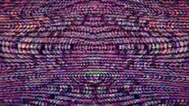 Colorful interference noisy trendy shimmering background. Video for creative use. 