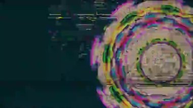 Flicker Art: An Abstract Display of TV Noise and Digital Glitches. Footage in ProRes. 