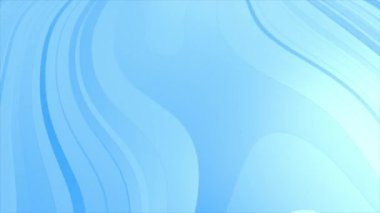 Oceanic Dreams: A Soothing, Fluid Wavy blue colored abstract background. Footage in ProRes. 