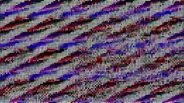 Bozuk renkler ve pikselli doku ile VHS bant arızası efekti, retro video düzenleme ve hareket tasarımı için harika. Yüksek kaliteli FullHD görüntüler.